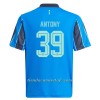 Camiseta de fútbol AFC Ajax Antony 39 Segunda Equipación 2021/22 - Hombre